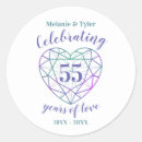 Suche nach 55 hochzeitstag aufkleber Liebe