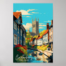 Suche nach canterbury poster Vintag
