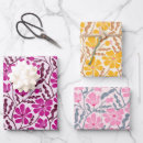 Suche nach vintage botanische blumen geschenkpapier Lila