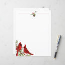 Recherche de cardinal papier à lettre Rouge