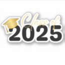 Recherche de chapeau autocollants Diplômé