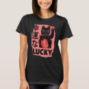 Recherche de mon charme chanceux tshirts Rétro