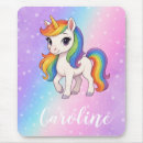 Recherche de licorne magique tapis souris Arc en ciel
