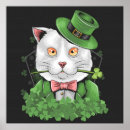 Suche nach st patricks day poster Katze