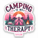 Suche nach therapie aufkleber Camping