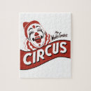 Recherche de clown puzzles Clown de cirque