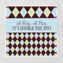 Recherche de losange invitations Bleu