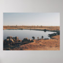 Suche nach trinkwasser poster Natur