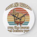 Suche nach vintager baseball wanduhren Lustig