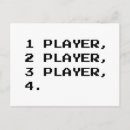 Recherche de humour geek cartes postales Joueur