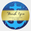 Suche nach vintager anker aufkleber Blau