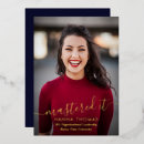 Recherche de masters graduation invitations Maîtrisé