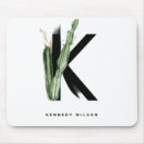 Recherche de lettre k tapis souris Monogramme