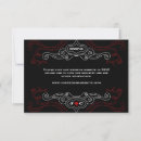 Recherche de red and black invitations Typographie