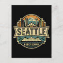 Suche nach seattle skyline postkarten Architektur