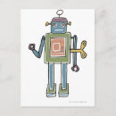 Recherche de robot jouet vœux cartes Illustration