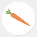 Recherche de légumes mignons autocollants Carotte