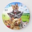 Suche nach rote katze wanduhren Liebe