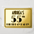 Recherche de 55 anniversaire invitations Élégant