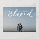 Recherche de eloped invitations Élégant