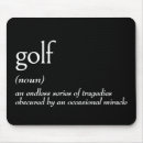 Recherche de humour golf tapis souris Golfeur