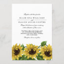 Recherche de tournesols vintages invitations Fleur