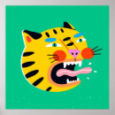 Suche nach niedlicher tiger poster Cartoon