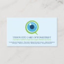 Recherche de optométrie cartes visite Optométriste