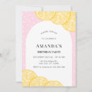 Recherche de tranche de citron invitations Rose