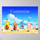 Recherche de cabane de plage posters Été