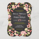 Recherche de tableau noir mariage invitations Botanique