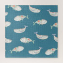 Recherche de baleine puzzles Illustration
