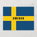 Recherche de suède drapeau cartes postales Scandinavie