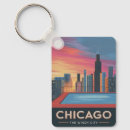 Suche nach chicago skyline schlüsselanhänger Wolkenkratzer