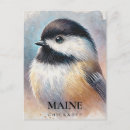 Recherche de oiseaux noirs cartes postales Aquarelle