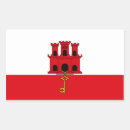 Recherche de gibraltar autocollants Drapeau