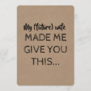 Suche nach lustige ehefrau einladungen Trauzeuge