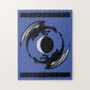 Recherche de dragon noir puzzles Lune