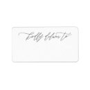 Suche nach buchstaben rücksende aufkleber Skript