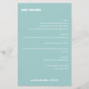 Recherche de moderne simple mariage menus Typographie