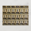 Recherche de verrou cartes postales Boîte