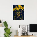 Suche nach schwarzer blitz poster Donner und blitz