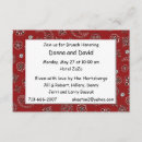 Recherche de bandanas invitations Invités