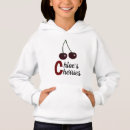 Recherche de rouge foncé pulls capuche Cerise
