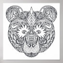 Suche nach zen doodle poster Bär