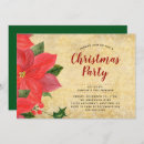 Recherche de poinsettia noël invitations Dîner