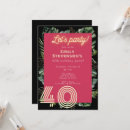 Recherche de botanical anniversaire invitations Adulte