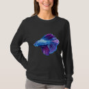 Recherche de poissons de betta tshirts Bleu