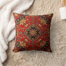 Recherche de tapis rouge coussins Turc