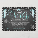Recherche de snow party invitations Flocons de neige